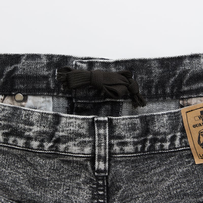 美品FAT BLUDOZER ACID ワイドパンツ　デニム FAT（エフ・エー・ティー）BLUDOZER ACID - birnest