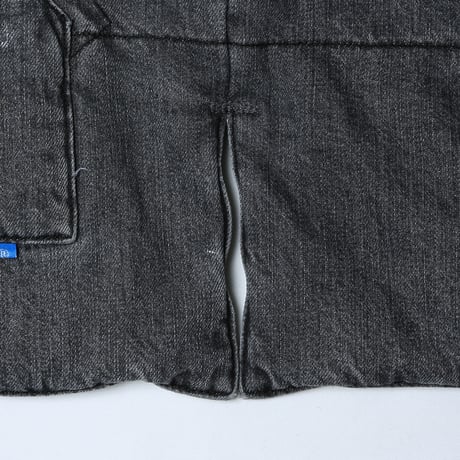 DENIM PUFFER JACKET