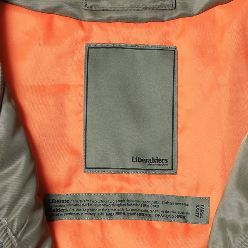 COLLARLESS FLIGHT JACKET | independence