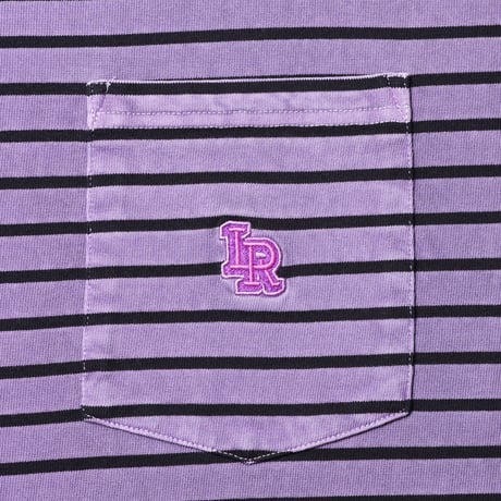 PIGMENT DYED STRIPED S/S SHIRT
