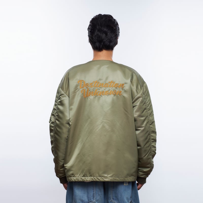 COLLARLESS FLIGHT JACKET | independence
