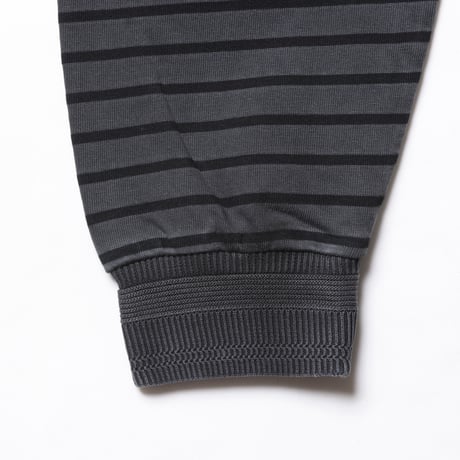 PIGMENT DYED STRIPED L/S