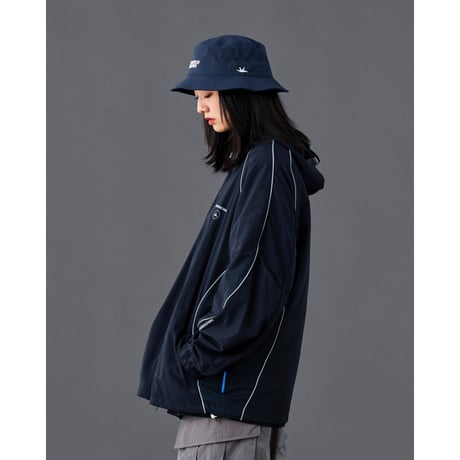 SUPPLEX NYLON ZIP PARKA
