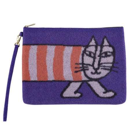 Wool Clutch Bag MIKEY