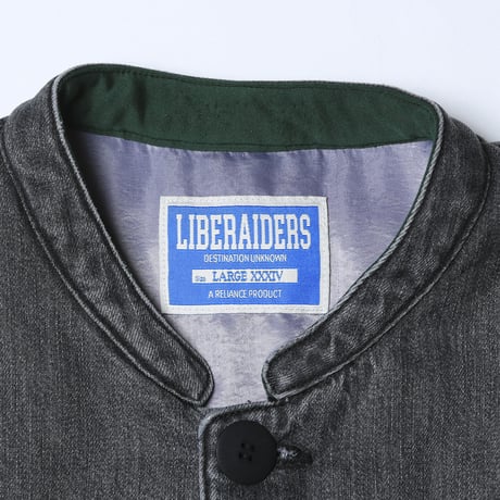 DENIM PUFFER JACKET