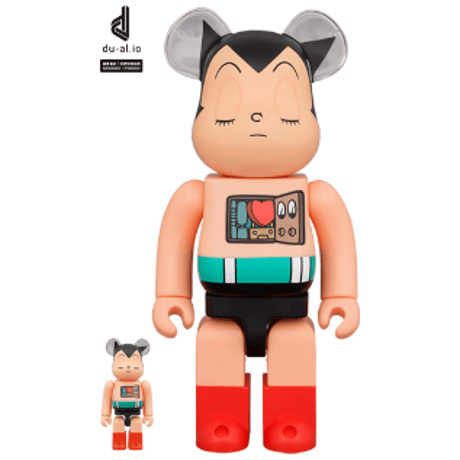BE@RBRICK 鉄腕アトム Sleeping Ver.100％ & 400％