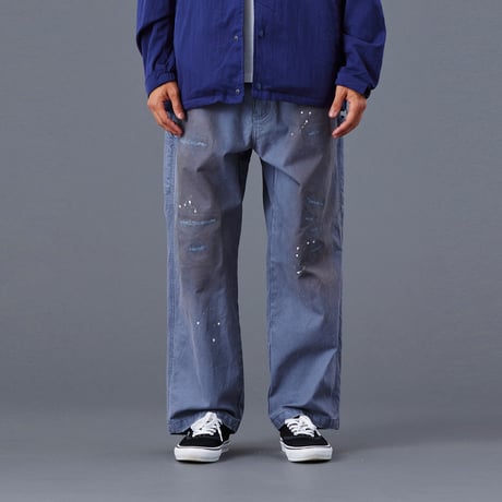 REPAIRED CANVAS WORK PANTS