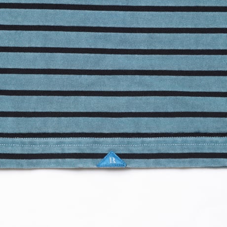 PIGMENT DYED STRIPED L/S