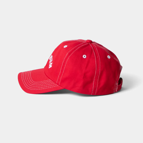 WHITE STITCH CAP