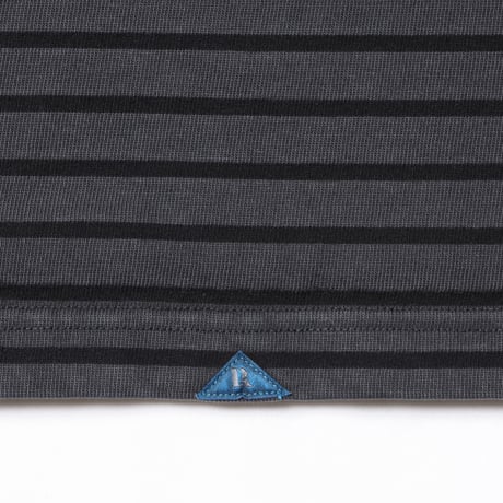 PIGMENT DYED STRIPED L/S