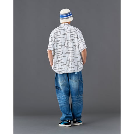 DIGITAL LOGO RAYON S/S SHIRT