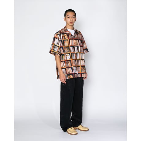 “VINYL SHELF” ALOHA SHIRT