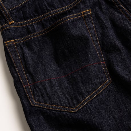 AN333 CHEAK COMBI DENIM 5P PANTS INDIGO(OW)