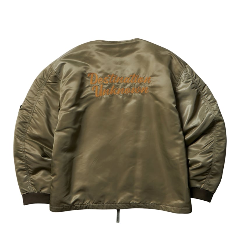COLLARLESS FLIGHT JACKET | independence