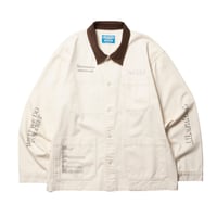 HANDWRITING PRINT COVERALL