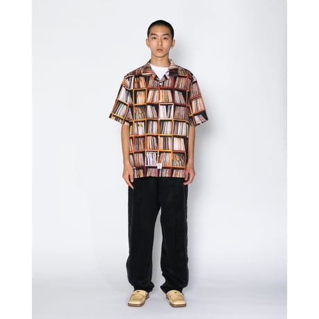 “VINYL SHELF” ALOHA SHIRT