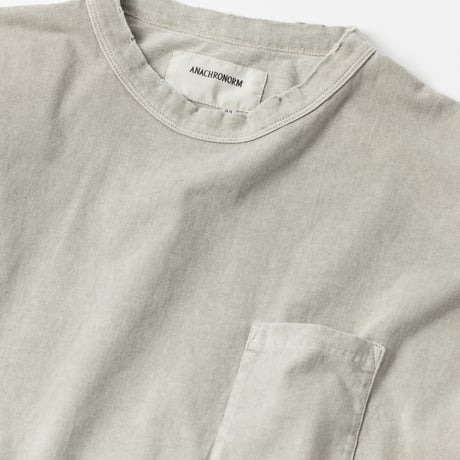 PIGMENT DYED POCKET L/S T-S