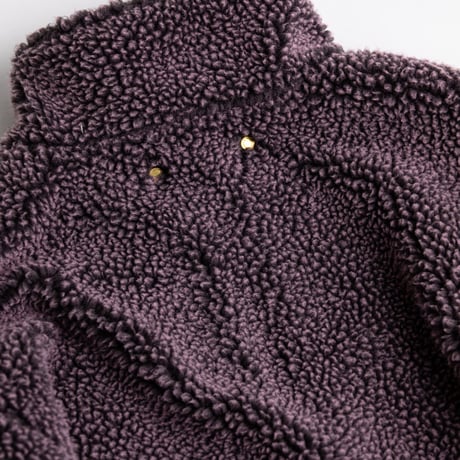 AN326 REVERSIBLE BOA JACKET PURPLE