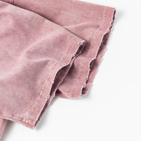 PIGMENT DYED POCKET S/S T-S RED
