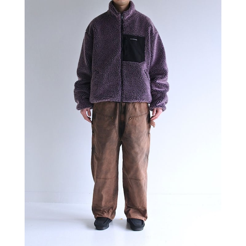 AN326 REVERSIBLE BOA JACKET PURPLE | independence