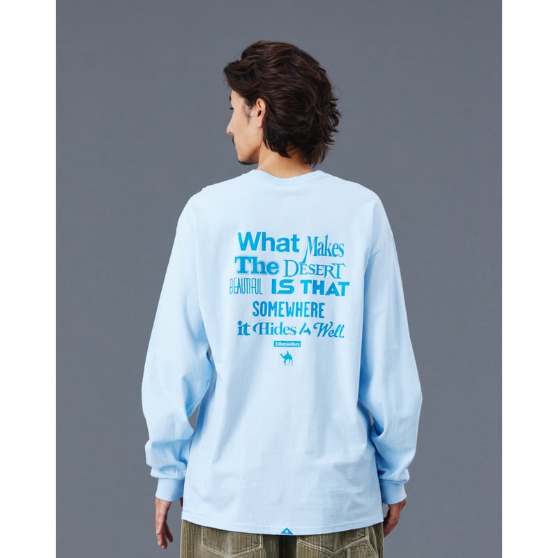 【Liberaiders】MULTI FONT フロスト加工 ロンT（L） Liberaiders】MULTI FONT フロスト加工 ロンT（L） 楽天市場