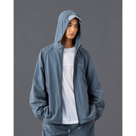 SUPPLEX NYLON ZIP PARKA