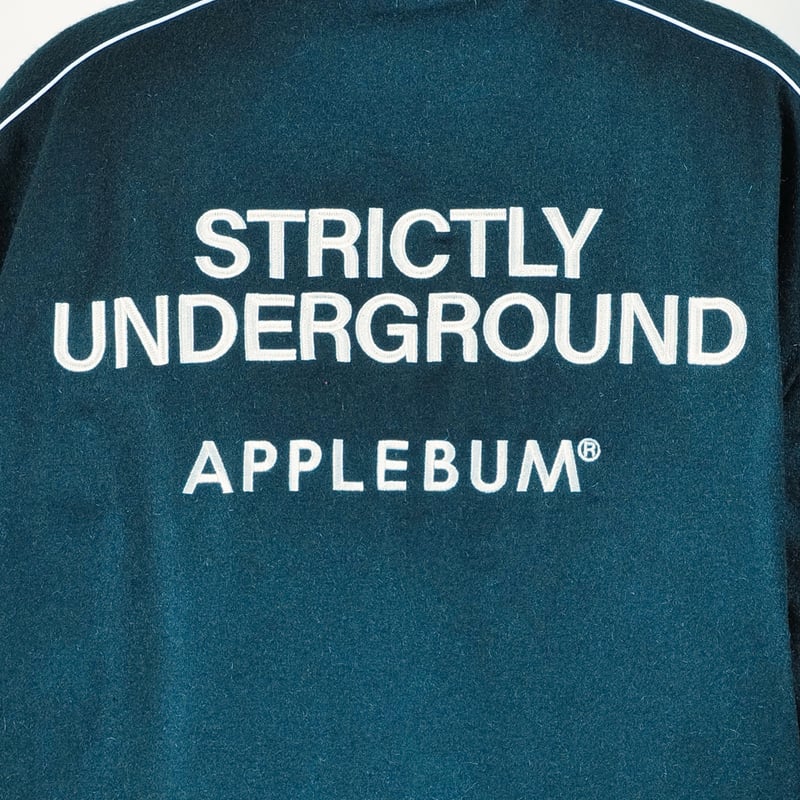 COLLARED MELTON STADIUM JACKET | independence