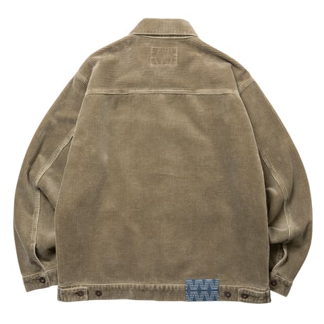 GARMENT DYED CORDUROY JACKET
