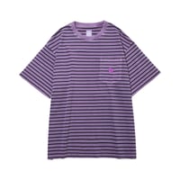PIGMENT DYED STRIPED S/S SHIRT