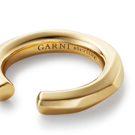 Crockery Hoop Earcuff - S - GOLD