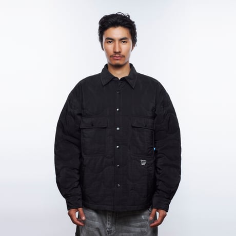QUILTED RIPSTOP NYLON SHIRT