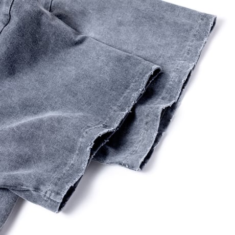 PIGMENT DYED POCKET S/S T-S BLACK