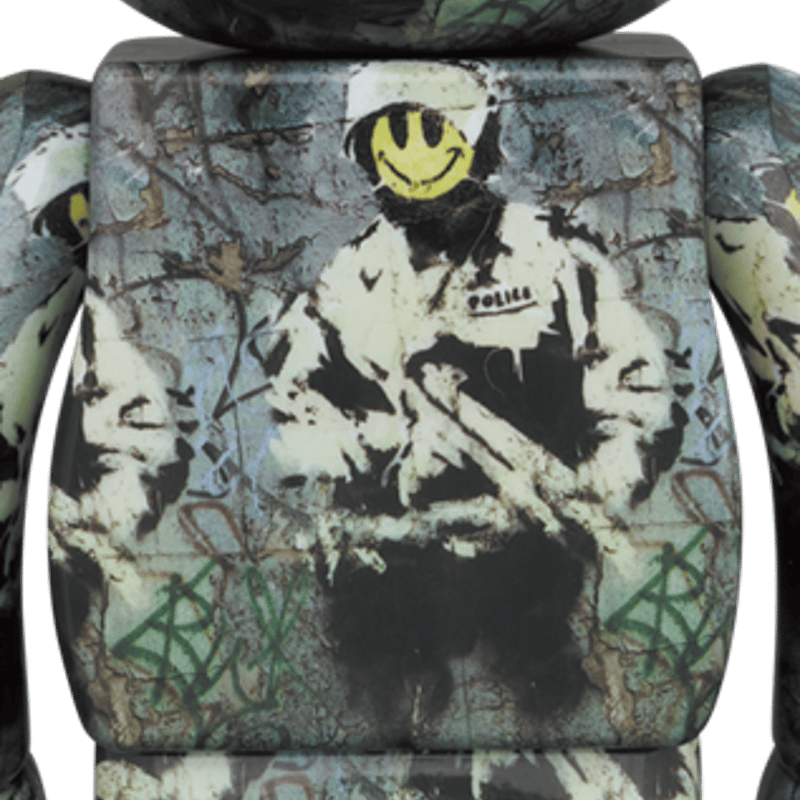 BE@RBRICK FLOWER BOMBER 100％ & 400％ Be@rbrick 100% & 400% Set Banksy Flower Bomber – Gallery OZ