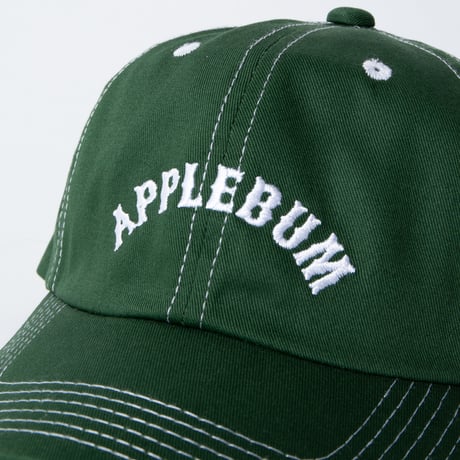 WHITE STITCH CAP