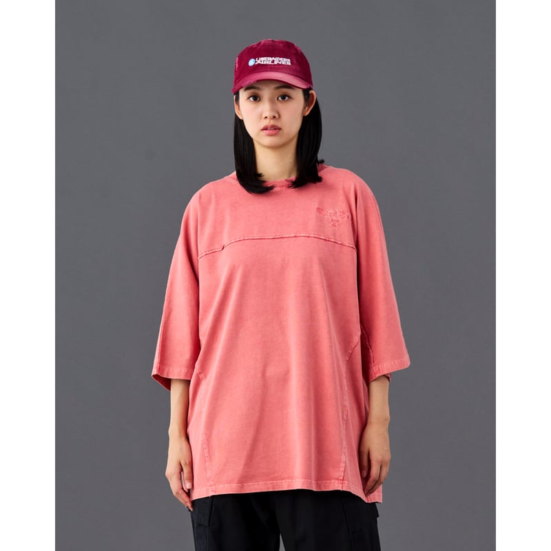 PIGMENT DYED DOLMAN SLEEVE TEE | independence