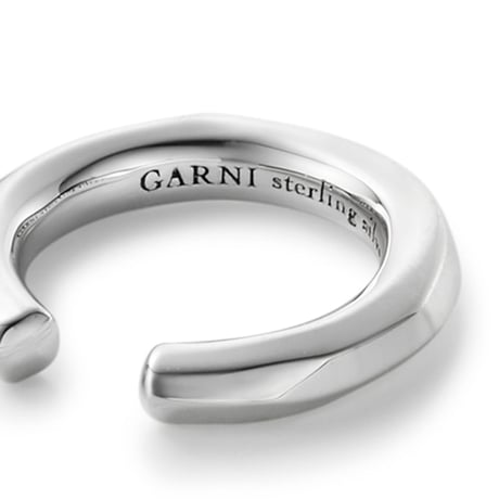 Crockery Hoop Earcuff - S - SILVER