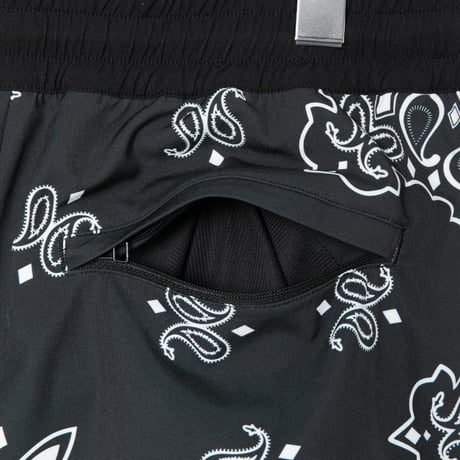 “PAISLEY” HOOPERS SHORTS