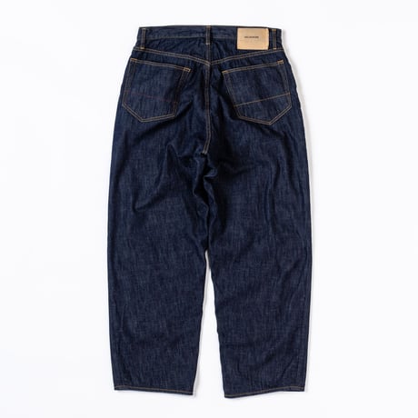 AN333 CHEAK COMBI DENIM 5P PANTS INDIGO(OW)