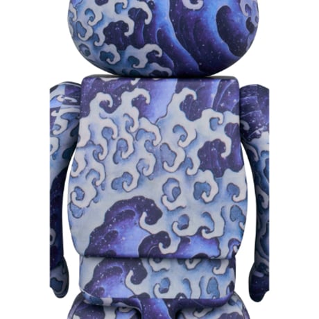 BE@RBRICK 葛飾北斎 上町祭屋台天井絵「男浪」100％ & 400％