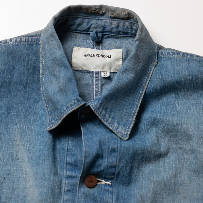 DAMAGED LIGHToz BM DENIM COVERALL INDIGO | inde