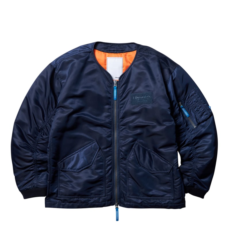 COLLARLESS FLIGHT JACKET | independence