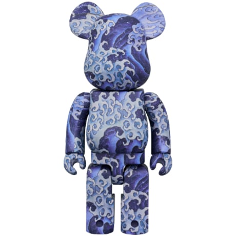 BE@RBRICK 葛飾北斎 上町祭屋台天井絵「男浪」100％ & 400％
