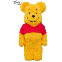 BE@RBRICK Winnie the Pooh COSTUME Ver.(PILE FABRIC) 400％