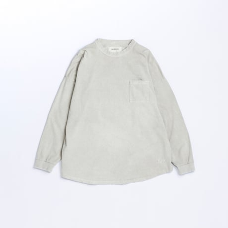 PIGMENT DYED POCKET L/S T-S