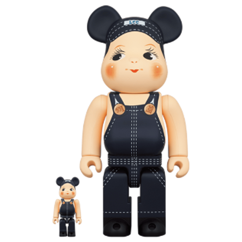 あーちゃんBEべブラック Bearbrick x Pharrell Williams i am OTHER 100% Black - US