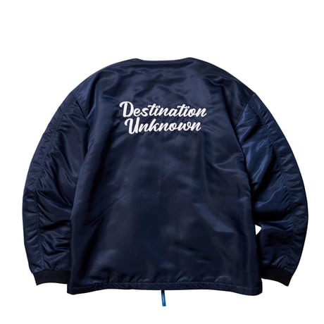 COLLARLESS FLIGHT JACKET