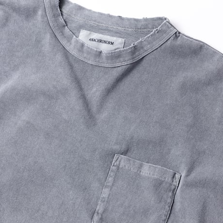 PIGMENT DYED POCKET L/S T-S
