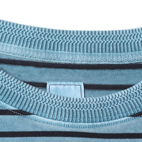 PIGMENT DYED STRIPED L/S