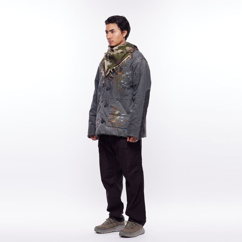 DENIM PUFFER JACKET | independence