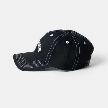 WHITE STITCH CAP